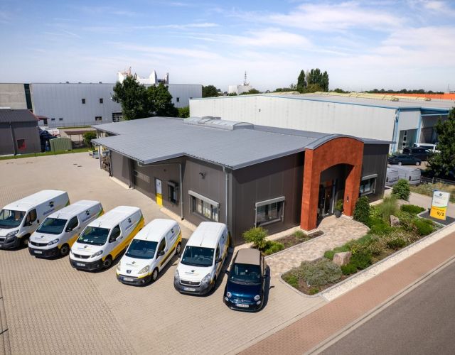 Firmengebäude Malerfachbetrieb Christiane Bruder in Achern