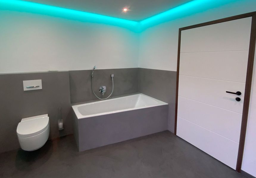 Fugenlose Flächen – Moderne Bäder und pflegeleichte Oberflächen