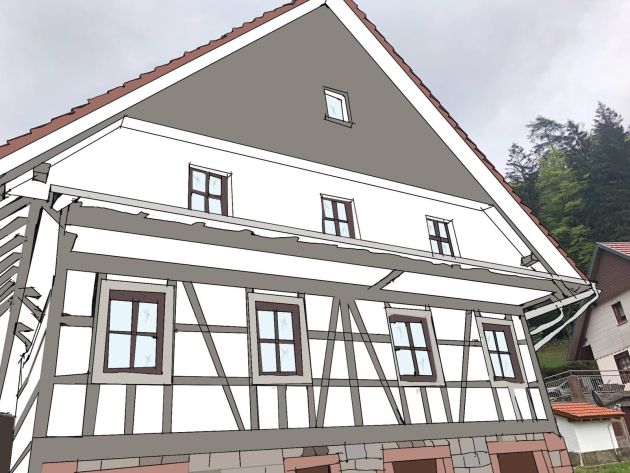 Referenzobjekt im Bereich Feng Shui des Malerfachbetriebs Christiane Bruder aus Achern