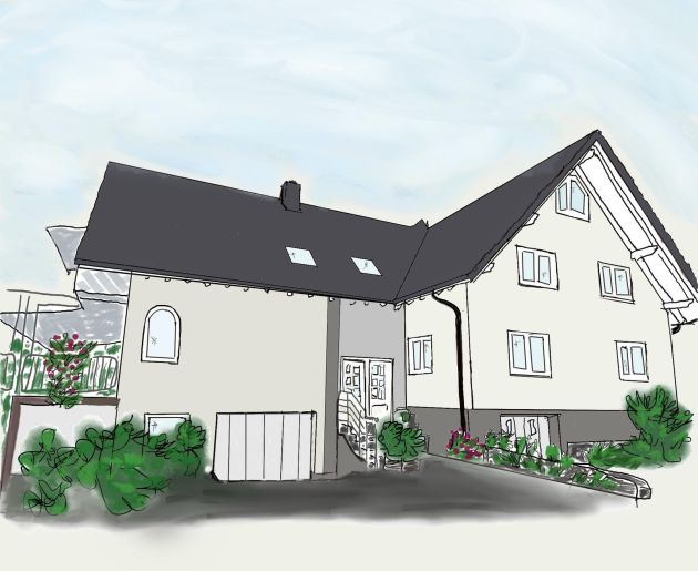 Referenzobjekt im Bereich Feng Shui des Malerfachbetriebs Christiane Bruder aus Achern
