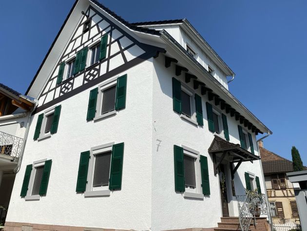 Referenzobjekt im Bereich Fassadengestaltung des Malerfachbetriebs Christiane Bruder aus Achern