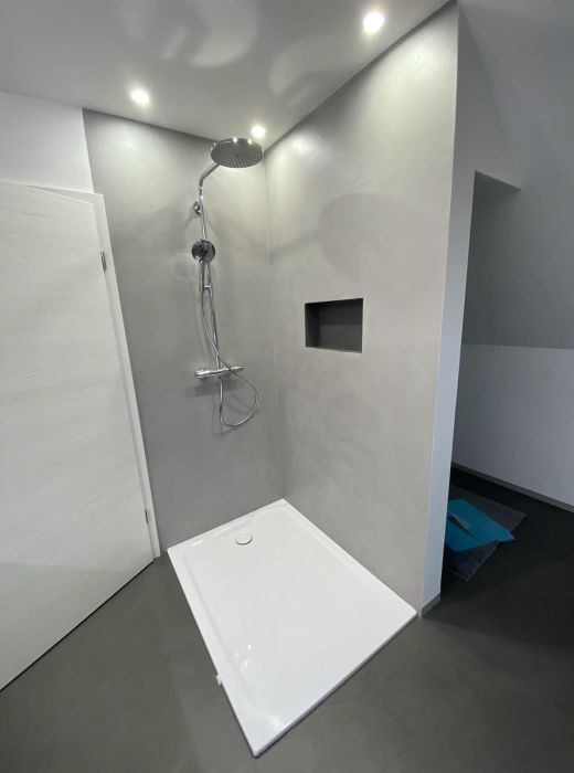 Referenzobjekt im Bereich fugenlose Flächen des Malerbetriebs Christiane Bruder aus Achern