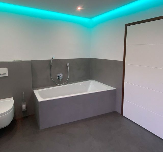 Fugenlose Flächen – Moderne Bäder und pflegeleichte Oberflächen